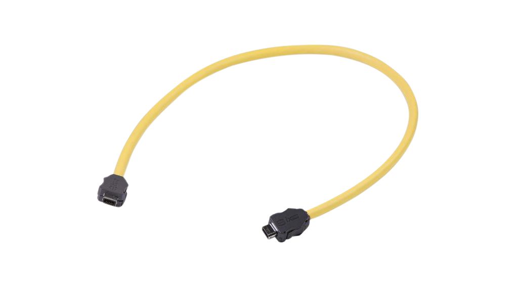 Câble Industrial Ethernet, PVC, 10Gbps, CAT6a, ix Industrial® Type A / ix Industrial® Type A, 5m